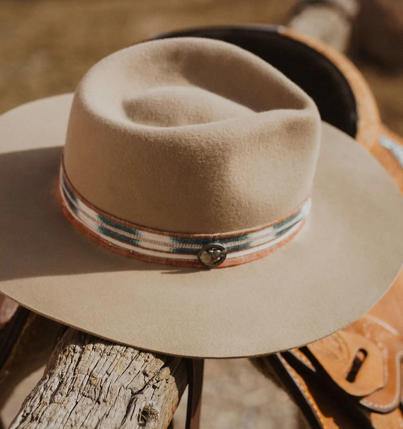 Brown Custom Rabbit Western Hat from Jenni at Colorado Crown Co.
